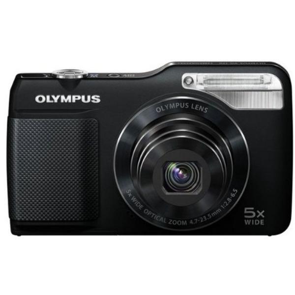 OLYMPUS デジタルカメラ VG-170 ブラック 1400万画素 光学5倍ズーム 15m強力フ...