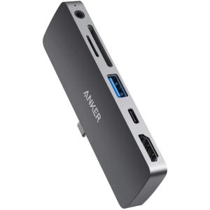 Anker PowerExpand Direct 6-in-1 USB-C PD メディア ハブ iPad Pro専用 4K対応 HDMIポ