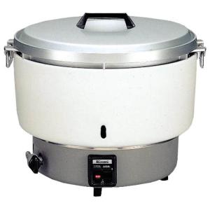 リンナイ 業務用ガス炊飯器(都市ガス12A・13A用) 普及タイプ ゴム管接続/直径13mm 5升用 RR-50S1-13A