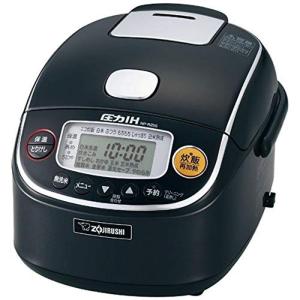 象印 炊飯器 3合 圧力IH式 極め炊き 黒まる厚釜 保温30時間 ブラウン