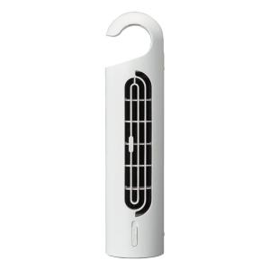 ドウシシャ 卓上扇風機 フックタワ-ファン 3WAY 2電源(USB電源,家庭用電源) ホワイト FTT-302U WH｜scarlet2021