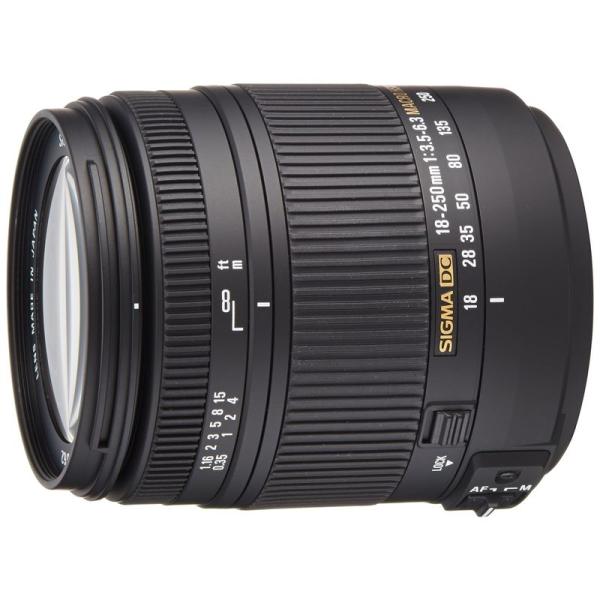 SIGMA 高倍率ズームレンズ 18-250mm F3.5-6.3 DC MACRO OS HSM ...