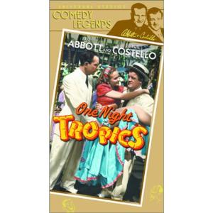 One Night in the Tropics VHS