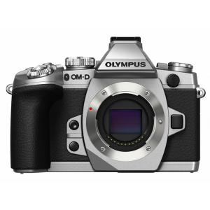 OLYMPUS ミラーレス一眼 OM-D M1 ボディ シルバー 防塵 防滴(ボディーキャップレンズBCL-1580付属) OM-D E-M｜scarlet2021