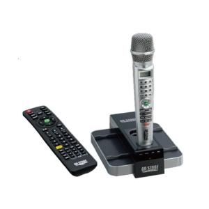 中古 ペアマイク付き ON STAGE オンステージ 家庭用カラオケ PK-113GT