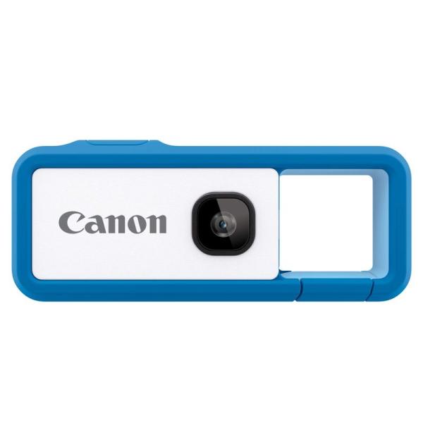Canon カメラ iNSPiC REC ブルー (小型/防水/耐久) アソビカメラ FV-100 ...