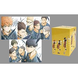 DVD ハイキュー 烏野高校 VS 白鳥沢学園高校 初回生産 限定版 全5巻 セット (アニメイト 限定 全巻 収納BOX付き)