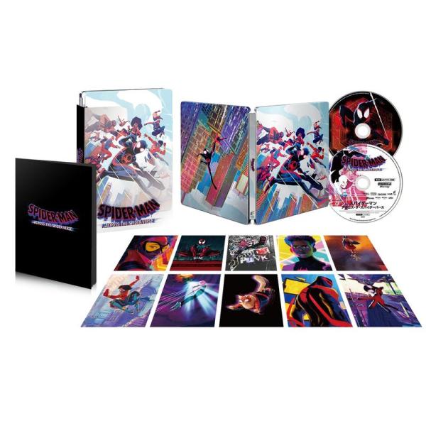 スパイダーマン：アクロス・ザ・スパイダーバース プレミアム・スチールブック・エディション 4K UL...