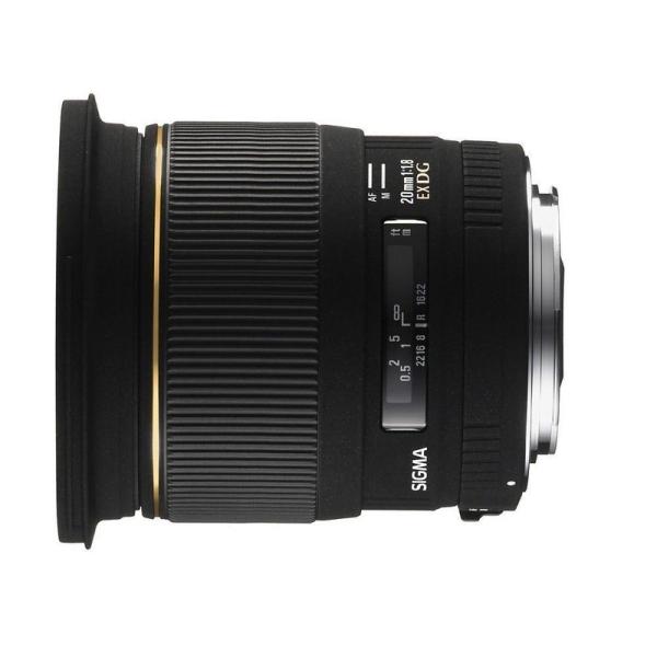 SIGMA 単焦点広角レンズ 20mm F1.8 EX DG ASPHERICAL RF シグマ用 ...