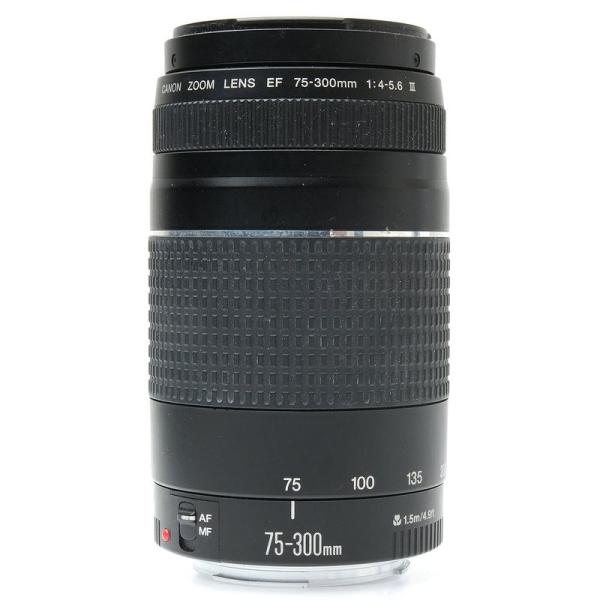 Canon EF 75-300mm f/4-5.6 III 望遠ズームレンズ Canon SLRカメ...