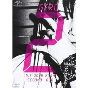 Gero/Live Tour 2014 -SECOND- DVD(初回限定盤)｜scarlet2021