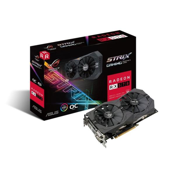 ASUS AMD ROG-STRIX-RX570-O4G-GAMING 4 GB GDDR 5 25...