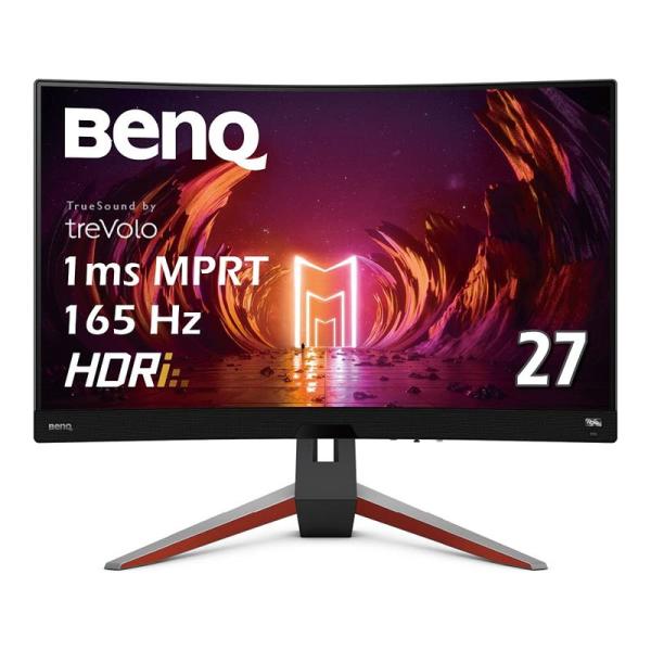 BenQ MOBIUZ EX2710R 湾曲ゲーミングモニター (27インチ/WQHD/湾曲1000...