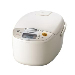 極め炊き 象印マホービン 炊飯器 マイコン炊飯ジャー 5.5合 ホワイト