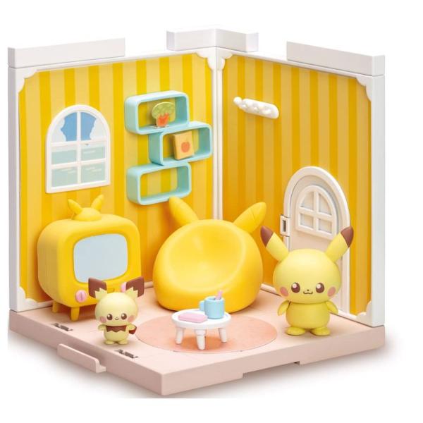 タカラトミー(TAKARA TOMY) ポケモン ポケピースハウス リビング ピカチュウ&amp;ピチュー