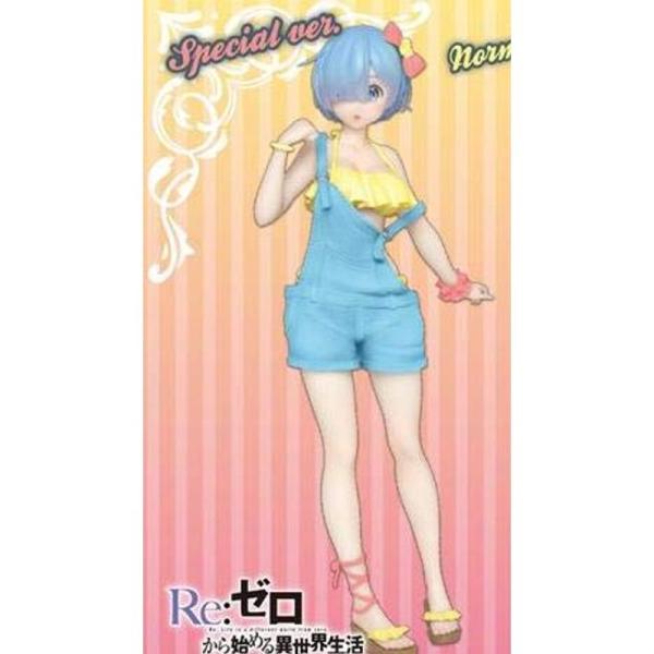 Re:ゼロから始める異世界生活 プレシャスフィギュア レム ? オリジナルサロペット水着 ver. ...