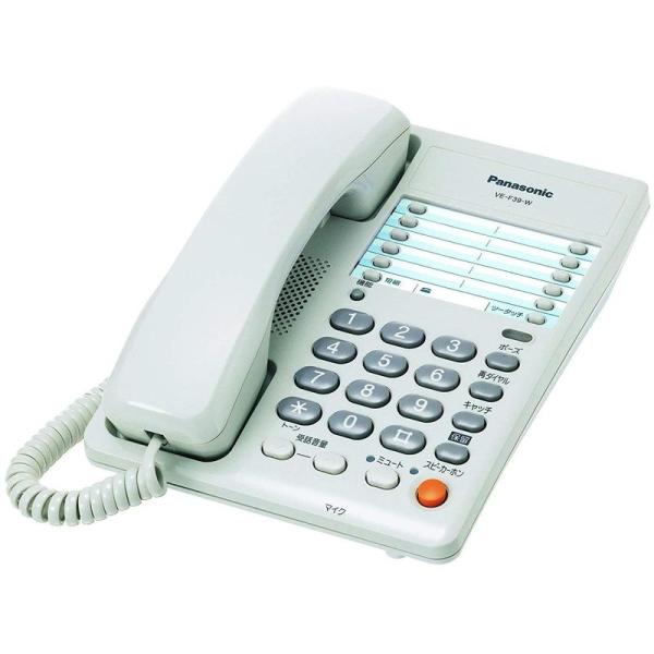 パナソニック 電話機 VE-F39-W
