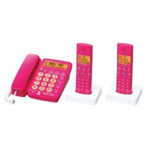 シャープ デジタルコードレス電話機 子機2台付き 1.9GHz DECT準拠方式 ピンク系 JD-G40CW-P｜scarlet2021