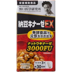 激安本物 野口医学研究所 栄養補助食品 納豆キナーゼ 【ケース販売】24