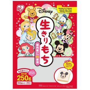 【在庫処分】 賞味期限：2025年9月30日 アイリスオーヤマ ディズニー 生 きりもち 個包装 (250g) もち｜scbmitsuokun1972