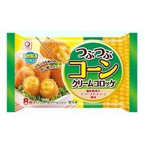 マルハニチロ つぶつぶコーンクリームコロッケ (8個入)×24個 冷凍食品 レンジ調理 自然解凍OK 【Ｍ】｜scbmitsuokun1972