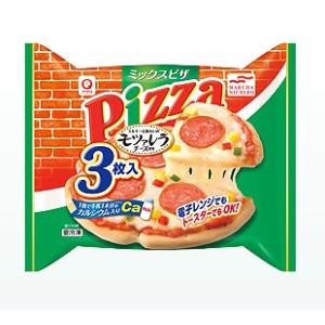 【※ scb M】 マルハニチロ ミックスピザ 3枚入 (300g)×12個 冷凍食品｜scbmitsuokun1972