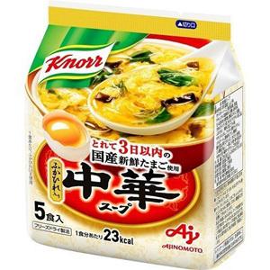 味の素 クノール 中華スープ フリーズドライ (5食入) インスタントスープ