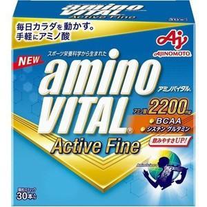 アミノバイタル アクティブファイン (30本入) アミノ酸とビタミンが飲みやすく摂取