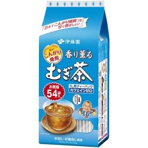 伊藤園 香り薫る むぎ茶 ティーバッグ (54袋) 麦茶 ティーバッグ