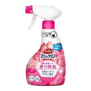 トイレマジックリン 消臭 洗浄スプレー 香り消臭 エレガントローズの香り 本体 (350ml) 洗濯洗剤｜scbmitsuokun1972