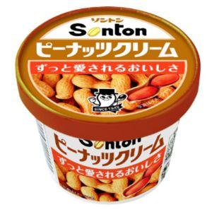 【在庫処分】 賞味期限：2024年10月6日 ソントン ファミリーカップ ピーナッツクリーム (120g) 食パンやケーキに｜scbmitsuokun1972