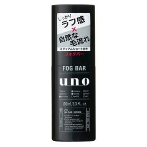 【T】 資生堂 ウーノ フォグバー しっかりデザイン (100mL) 男性用 ヘアスタイリング 整髪料｜scbmitsuokun1972