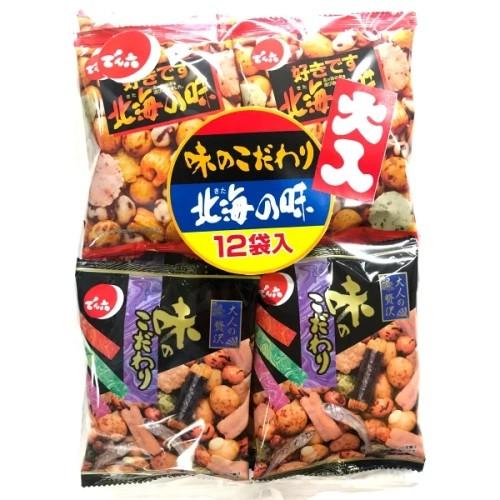 でん六 大入 味のこだわり 北海の味 (12袋) つまみ お豆