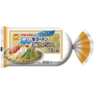 【季節商品】 東洋水産 マルちゃんの冷し生ラーメン ごまだれ (3人前 483g)×42個｜scbmitsuokun1972