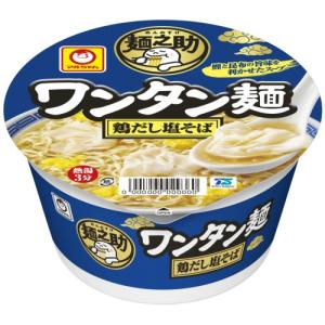 東洋水産 マルちゃん 麺之助 ワンタン麺 鶏だし塩そば (91g) カップそば