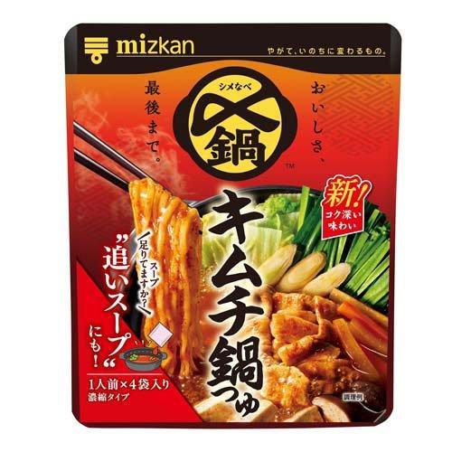 ミツカン 〆まで美味しい キムチ鍋つゆ ミニパック (36g×4袋入) 鍋の素 調味料
