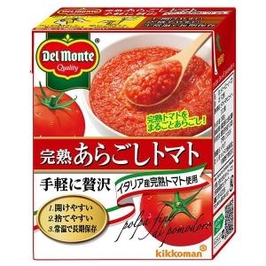 デルモンテ 完熟 あらごしトマト (388g) トマト缶 紙パック