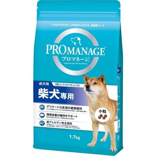 【J】 プロマネージ 柴犬専用 成犬用 小粒 (1.7kg)　ドッグフード ドライ 犬用 ペット