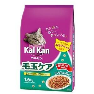 【J】カルカン ドライ 毛玉ケア かつおとチキン味(1.6kg)　キャットフード　猫用　ペット