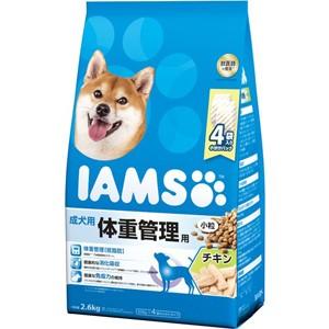 【J】 マース アイムス 成犬用 体重管理用 チキン味 小粒 (2.6kg) ドッグフード ドライフ...
