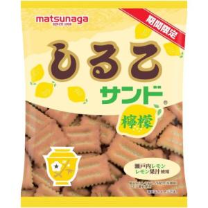 【季節商品】 松永製菓 しるこサンド 檸檬 (55g) 菓子