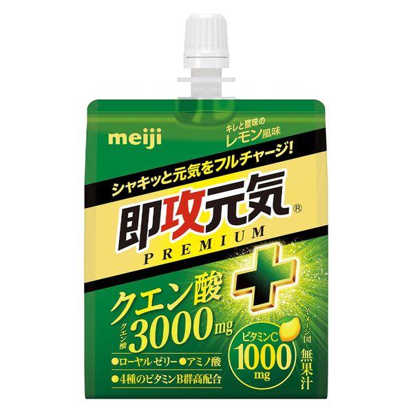 明治　即攻元気ゼリー　クエン酸＋キレと酸味のレモン風味 180g 1個
