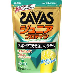 SAVAS ザバス ジュニアプロテイン マスカット 約12食分 (168g) スポーツできる強いカラダへ 栄養機能食品｜scbmitsuokun1972