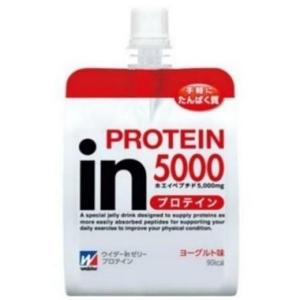 森永製菓 inゼリー プロテイン ヨーグルト味 (180g) パウチ ゼリー