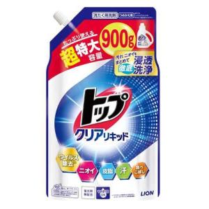 トップ（LION） トップ クリアリキッド 液体 洗濯洗剤 詰め替え用 900g
