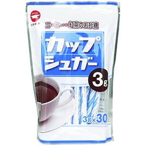 カップ印 カップシュガー スリー (3g×30本) 調味料 スティックシュガー