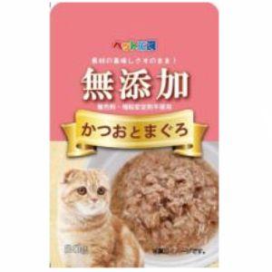 【在庫処分】 PK-063 ペット工房 無添加 かつおとまぐろ (80g) キャットフード ウェット｜scbmitsuokun1972