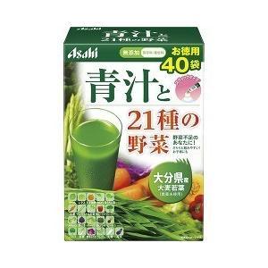 アサヒ 朝しみこむ力 青汁と21種の野菜 (3.3g×40袋入) 飲料｜scbmitsuokun1972