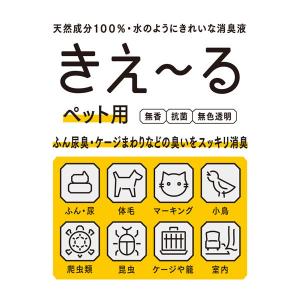 環境ダイゼン バイオ消臭液 きえーるペット 室...の詳細画像2