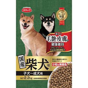 スマック 柴犬用 子犬〜成犬用 (2.2kg) ドッグフード ドライフード｜scbmitsuokun1972